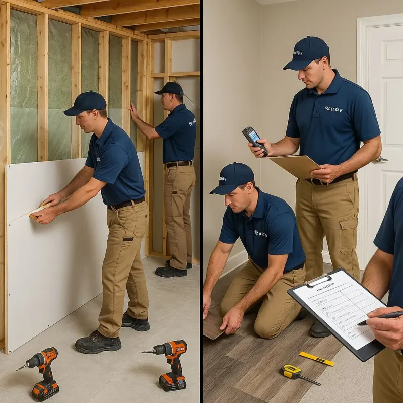 Repairs and Reconstruction process in Birch Run, MI