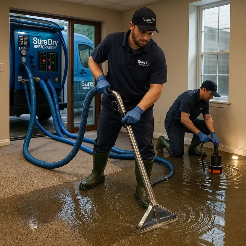 Water Extraction and Removal process in Birch Run, MI